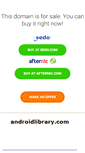 Mobile Screenshot of androidlibrary.com